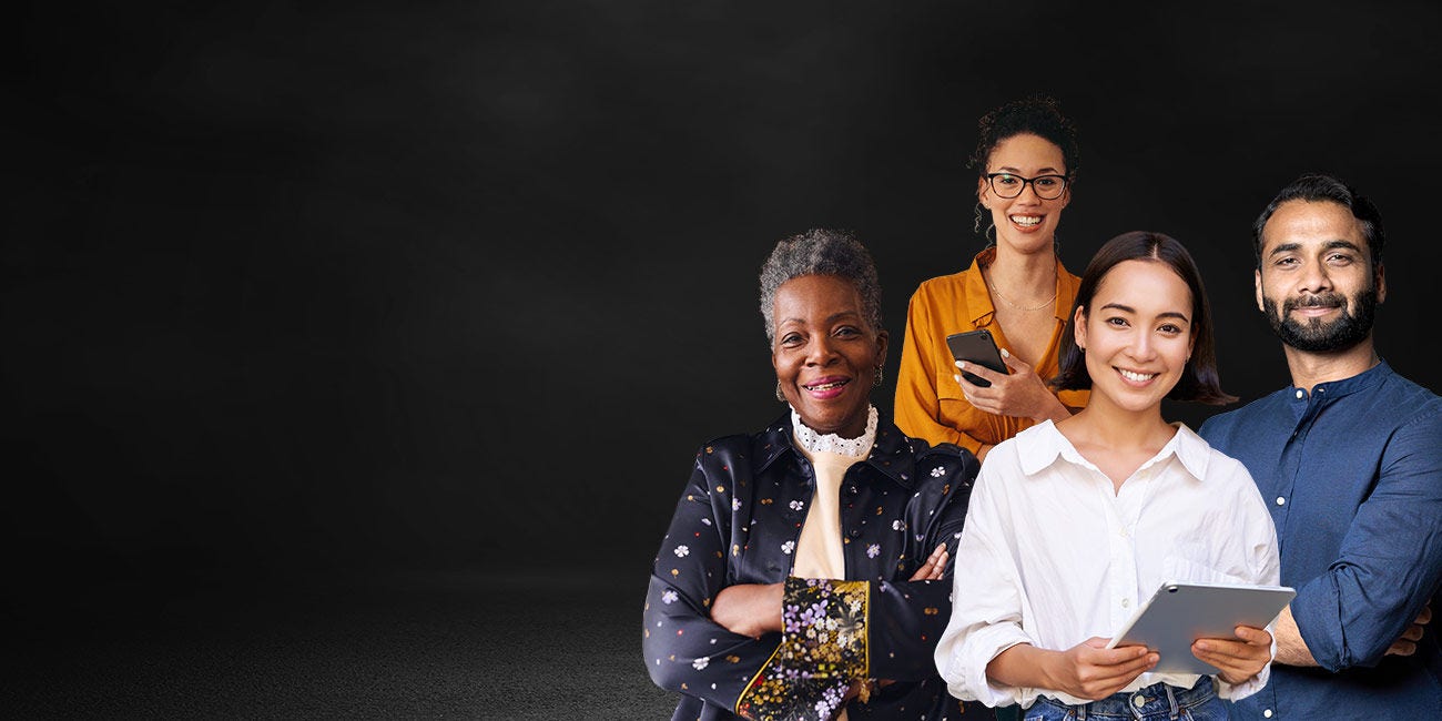 Group of small business owners
