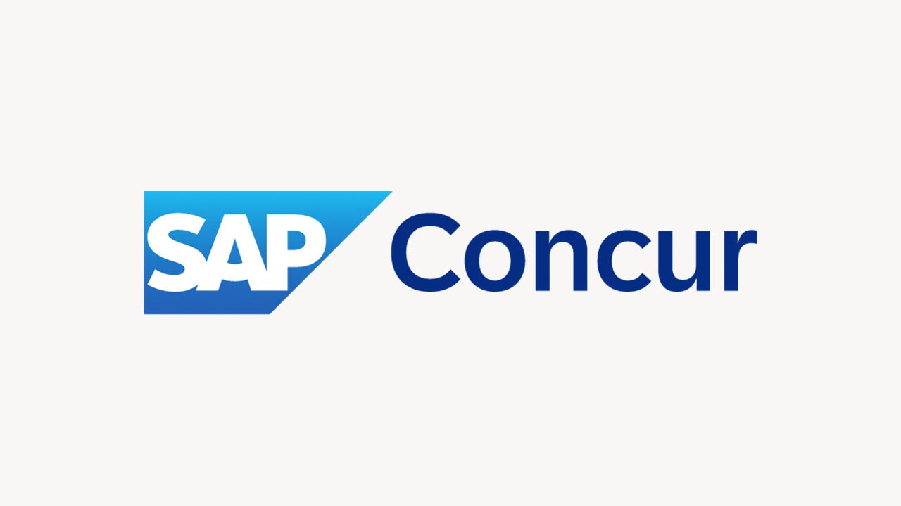 SAP Concur logo.
